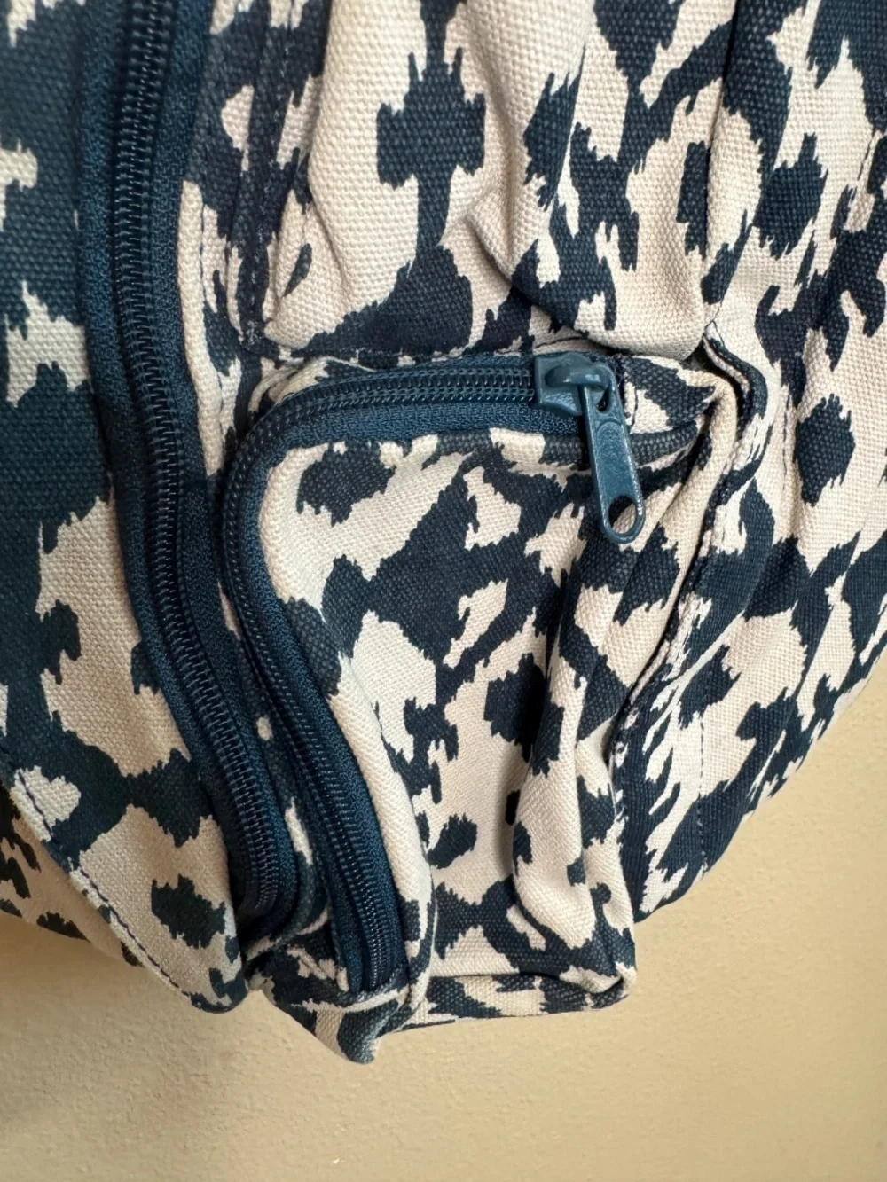 KAVU Mini Rope Bag Cotton Crossbody Sling ​ - Blue Blot